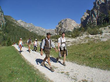 Wandern in den Bergen