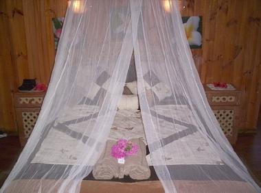 Ein weiteres Schlafzimmer, gro�es Doppelbett im Private Retreat