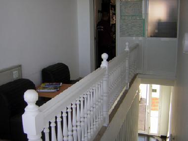 Rezeption besetzt am Vormittag