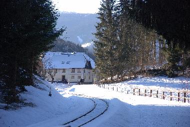Aussicht im Winter Haus von Julius