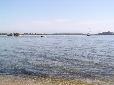 Strand in 120m entfernung vom Haus