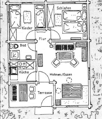 Grundriss Ferienhaus