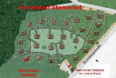 Lageplan Feriendorf