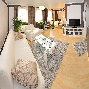 Wohnzimmer Deluxe Apartment Typ C