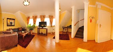 Wohnzimmer Deluxe Apartment Typ D