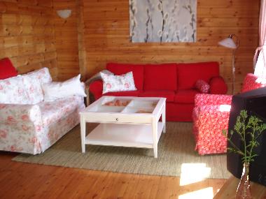 Sitzecke im Wohnzimmer