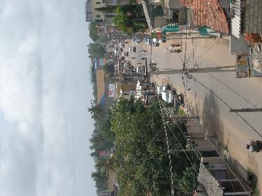 St. Josehp Street in Richtung Zentrum von Negombo