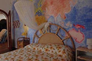 Schlafzimmer mit Dopplebett