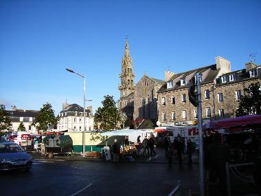 Mittwochsmarkt in Lannilis