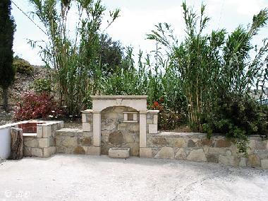 Grillm�glichkeit im Garten