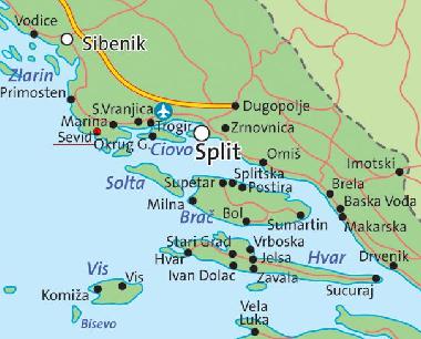 Ferienwohnung in Sevid  (Splitsko-Dalmatinska) oder Ferienwohnung oder Ferienhaus