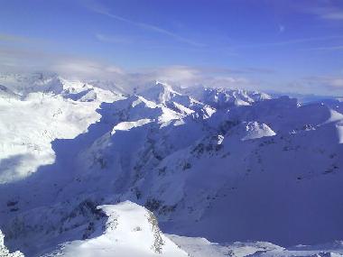 Ausblick vom M�lltaler Gletscher