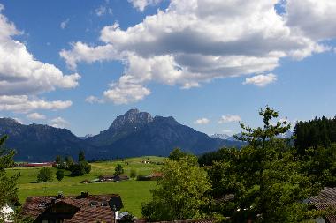 Blick von den Balkonen und Terrassen