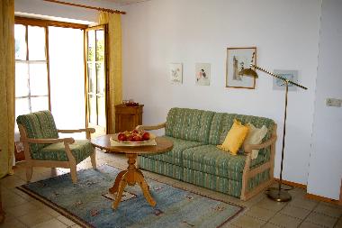 Sitzgruppe in der Wohnung Suling