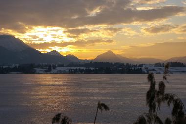Sonnenuntergang an der Allguer Riviera