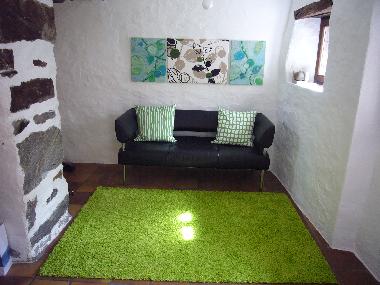 Eingangsbereich mit Leseecke