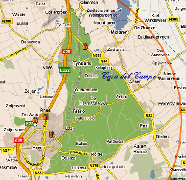 Ferienhaus in Schipborg (Drenthe) oder Ferienwohnung oder Ferienhaus