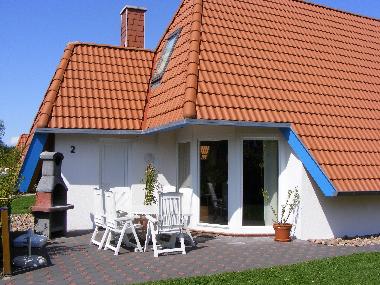 Terrasse mit Aussenkamin