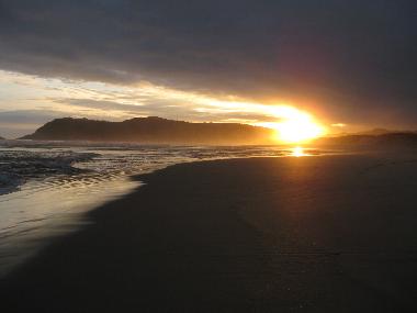 Sunset at Cola Beach