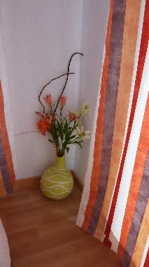 Blumen im Schlafzimmer