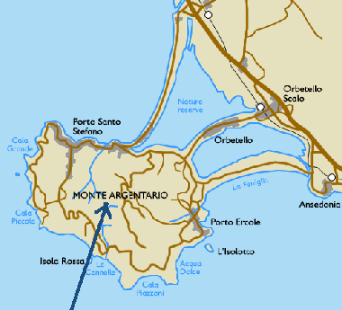 Ferienhaus in Porto S. Stefano (Grosseto) oder Ferienwohnung oder Ferienhaus