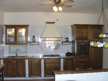 voll ausgestattete K�che - hier fehlt es an nichts