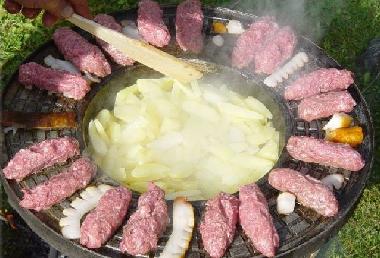 Grillen im Garten