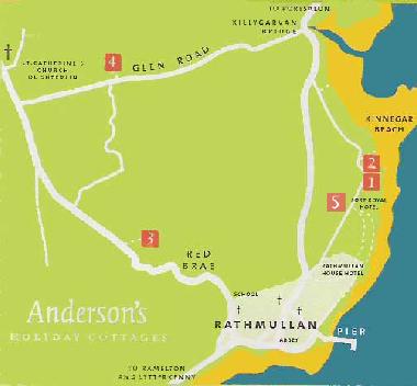 Ferienhaus in Rathmullan (Donegal) oder Ferienwohnung oder Ferienhaus