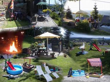 unsere Aussenanlagen im Sommer