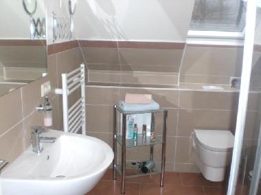 Bad mit Fu�bodenheizung