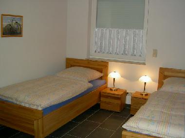 Schlafzimmer mit Einzelbetten