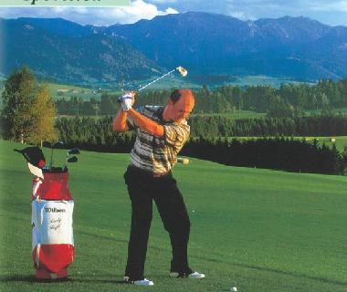 Der Golfplatz ist nur wenige Autominuten entfernt.