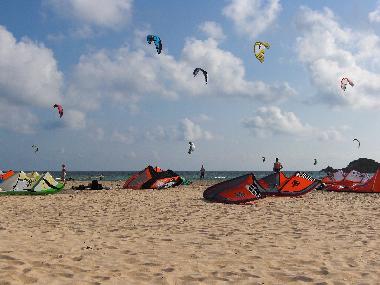 Bei Kite-Surfern ist San Giovanni beliebt.