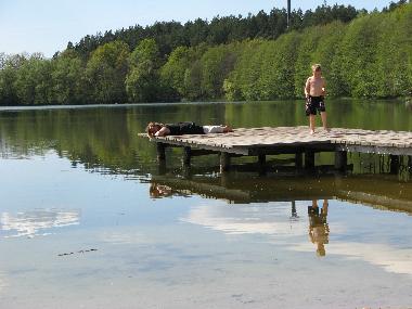 Der Pfarrsee in Wokuhl