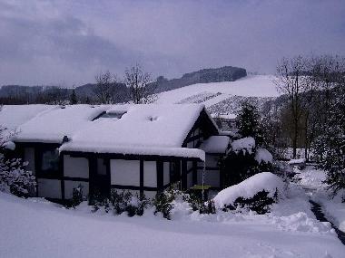 Sauerland : ****Ferienhaus HENNESEE**** :  im Schnee