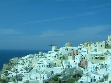 Ferienhaus in santorini oia caldera (Kyklades) oder Ferienwohnung oder Ferienhaus
