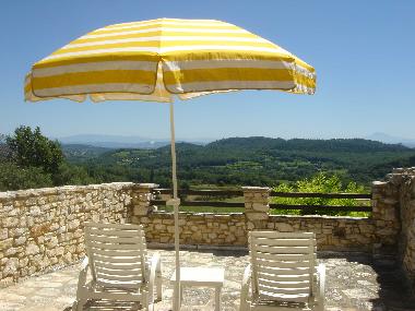 Aussicht von der Terrasse