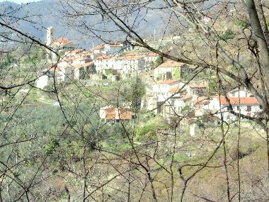 Teilansicht des Dorfes