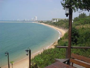 Der wunderbare Strand am Ferienort