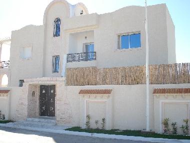 Fassade der Villa