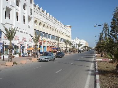 Strandpromenade von Yasmine-Hammamet