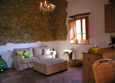 Wohnzimmer mit Schlaf-Sofa Limonaia