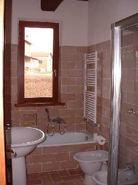Badezimmer Capanna Rossa