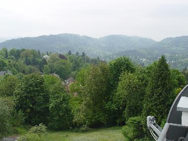 Ausblick von der Dachterrasse