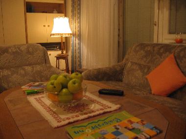 Wohnbereich am Abend