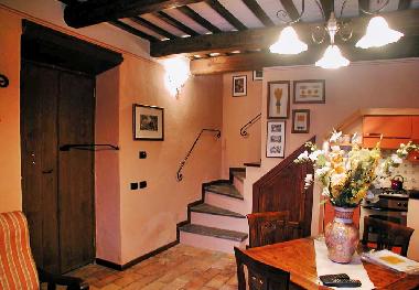 Eingang und Kchenzeile