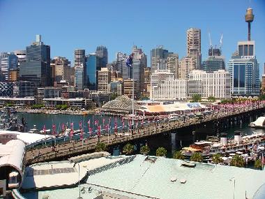 View from the balcony
