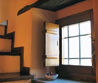 Aufgang zum Doppelzimmer