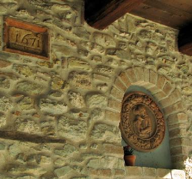 Das Haus wurde im Jahr 1671 gebaut