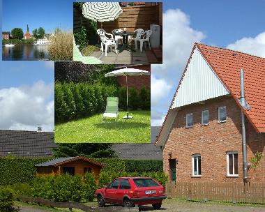 Ansicht, Garten, Terrasse, Blick auf den Ort